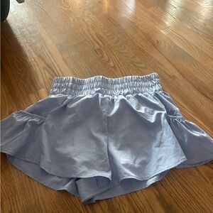 Amazon Women's Sky Blue Ruffled Skorts